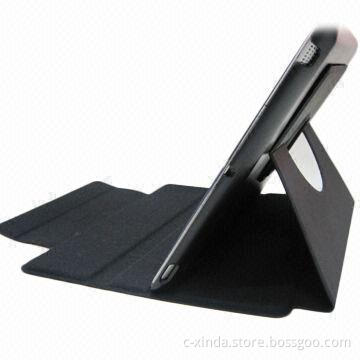 Leather Case for iPad 2/3/4, Stand Case Provides Flexible Viewing Angles within 360 Degrees